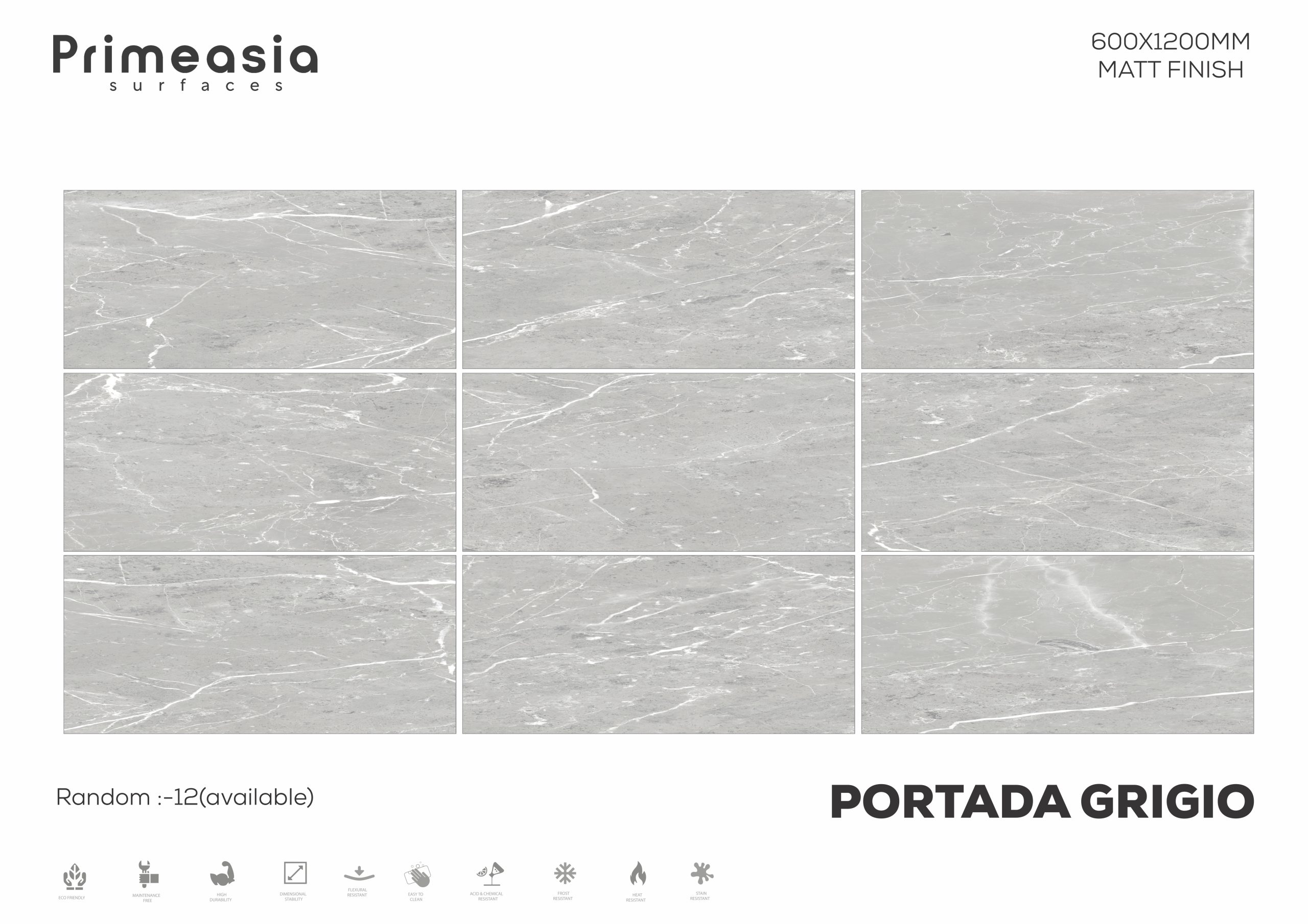 PORTADA GRIGIO 600X1200 Tiles Store in India