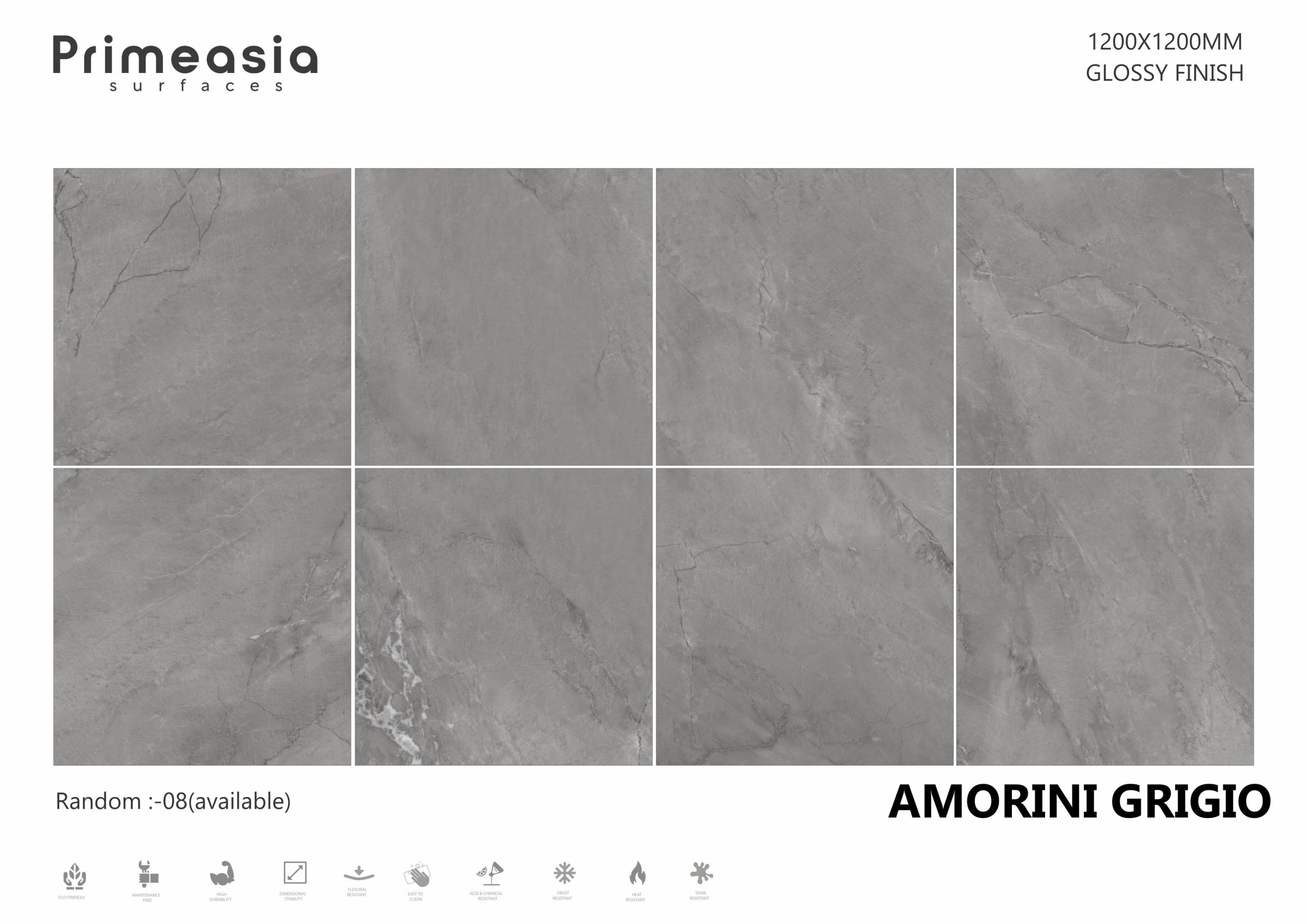 AMORINI GRIGIO_1200X1200 gvt and mat finish tiles India