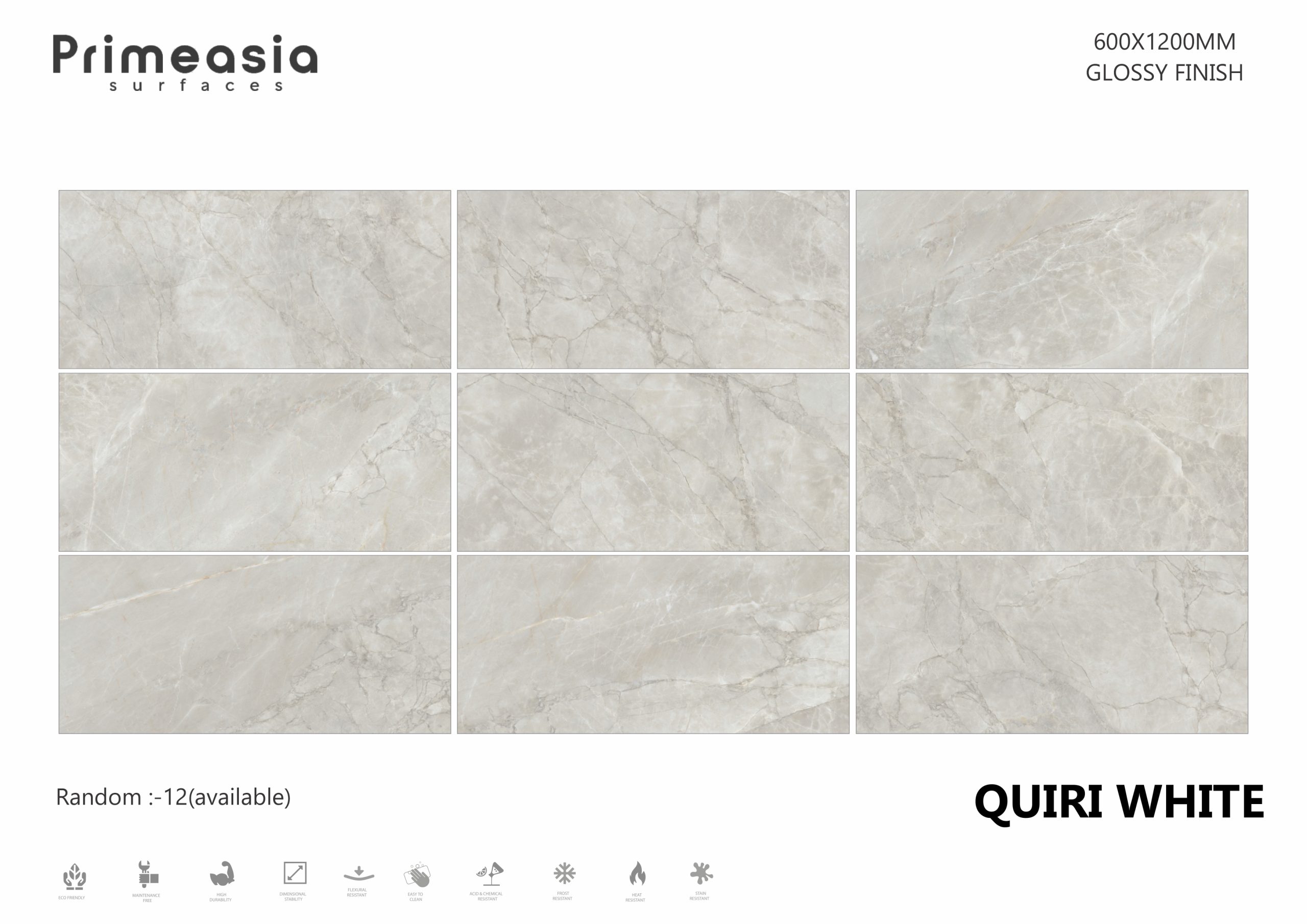 QUIRI WHITE_600X1200 Vitrified Tiles Store in India