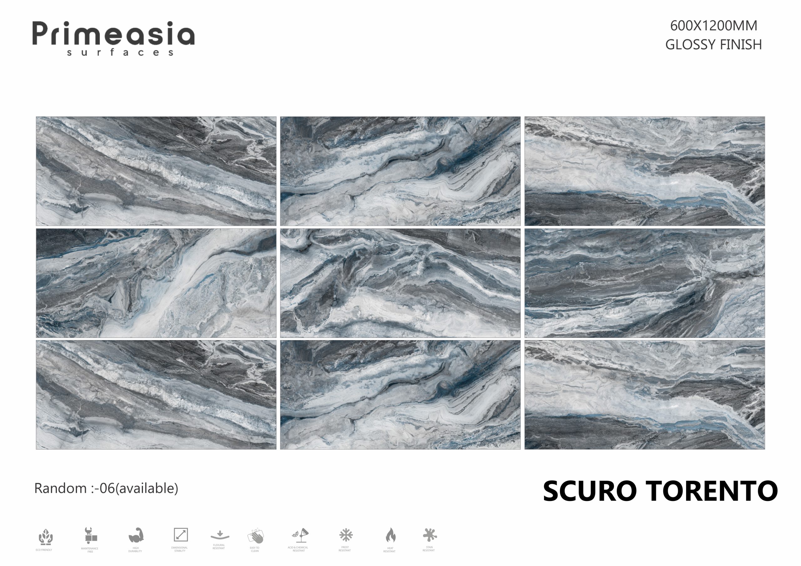 SCURO TORENTO_600X1200 Porcelain Tiles Store in India