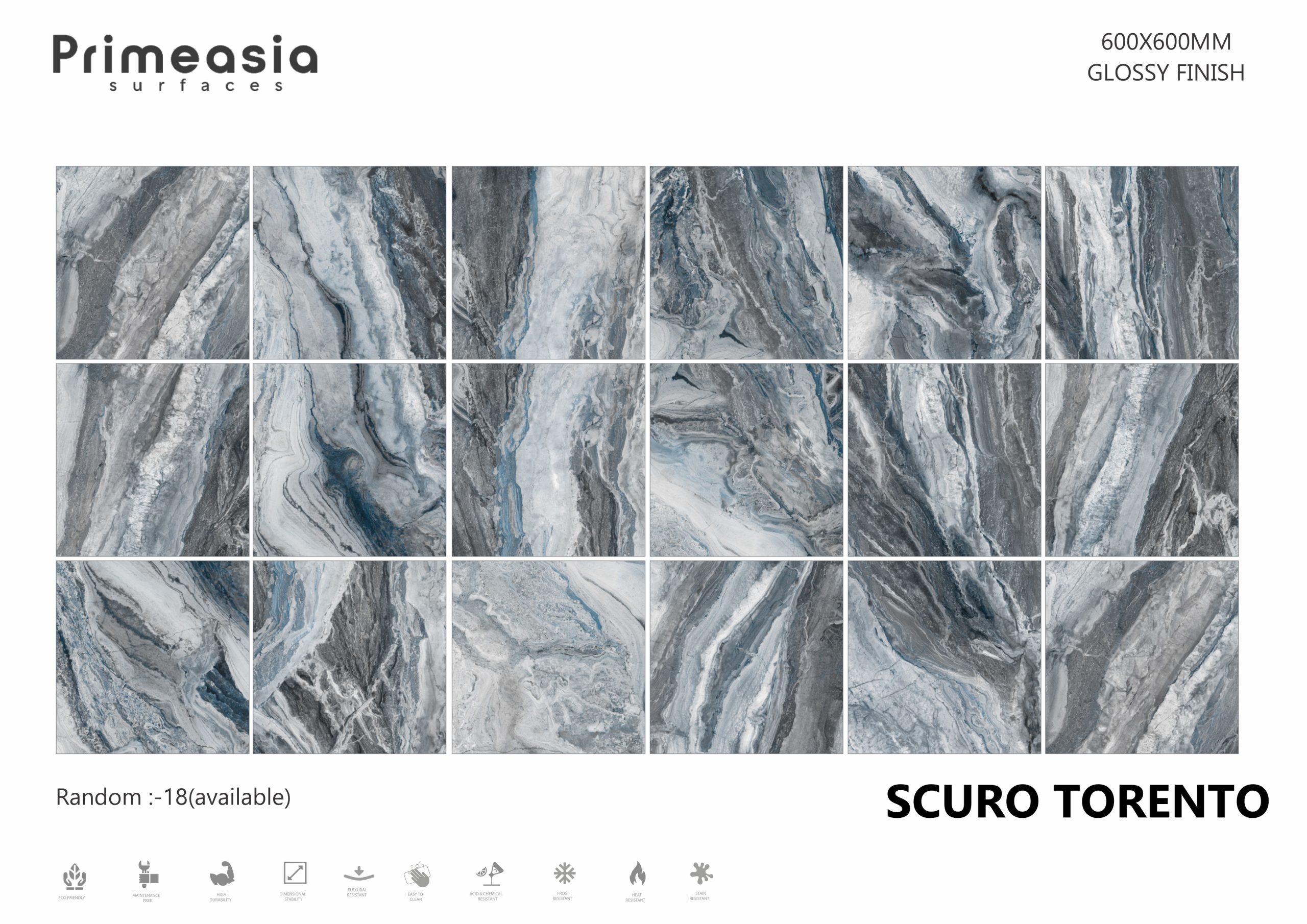 SCURO TORENTO_600X600 Porcelain Tiles Store in India