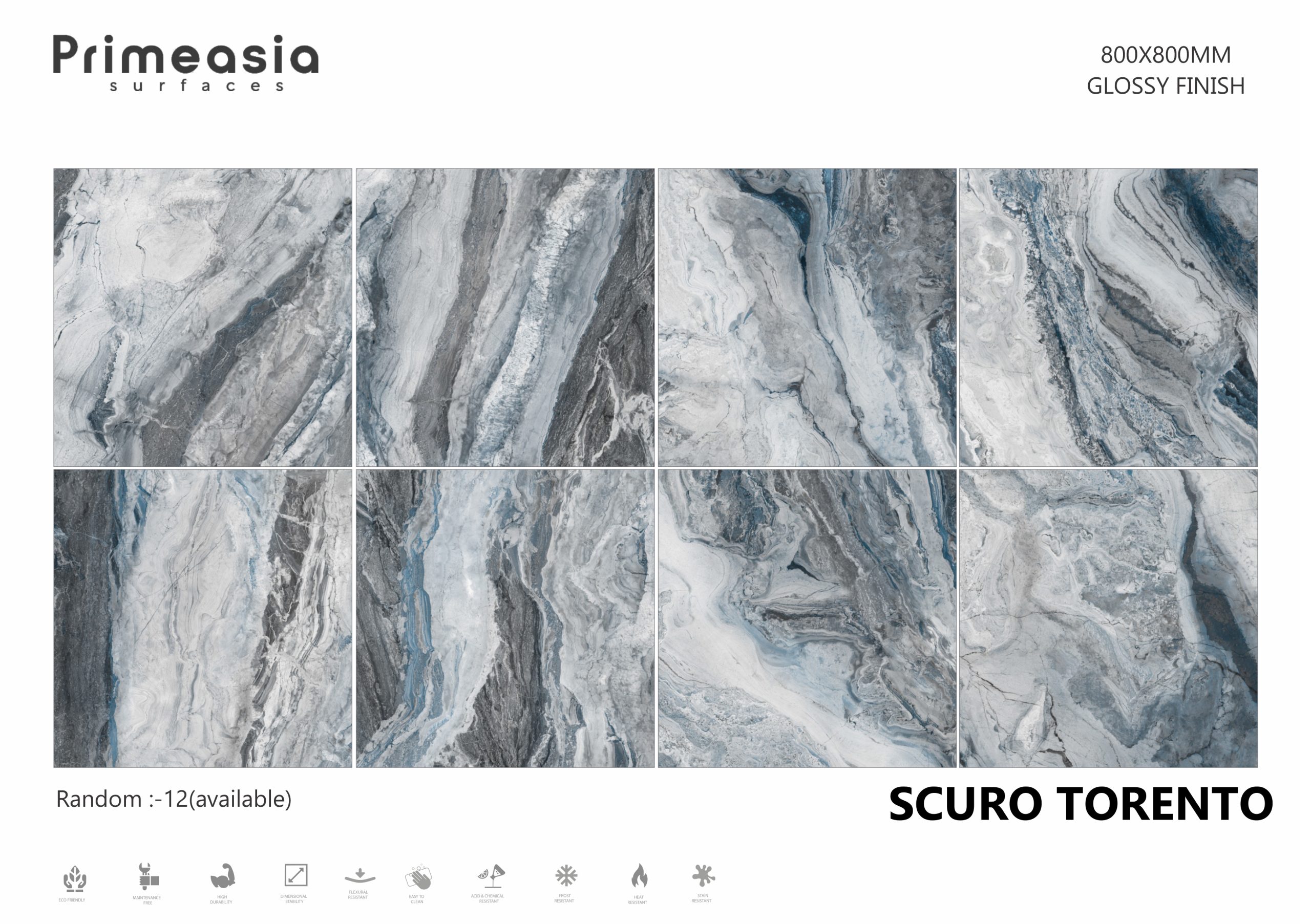 SCURO TORENTO_800X800 Vitrified Tiles Store in India