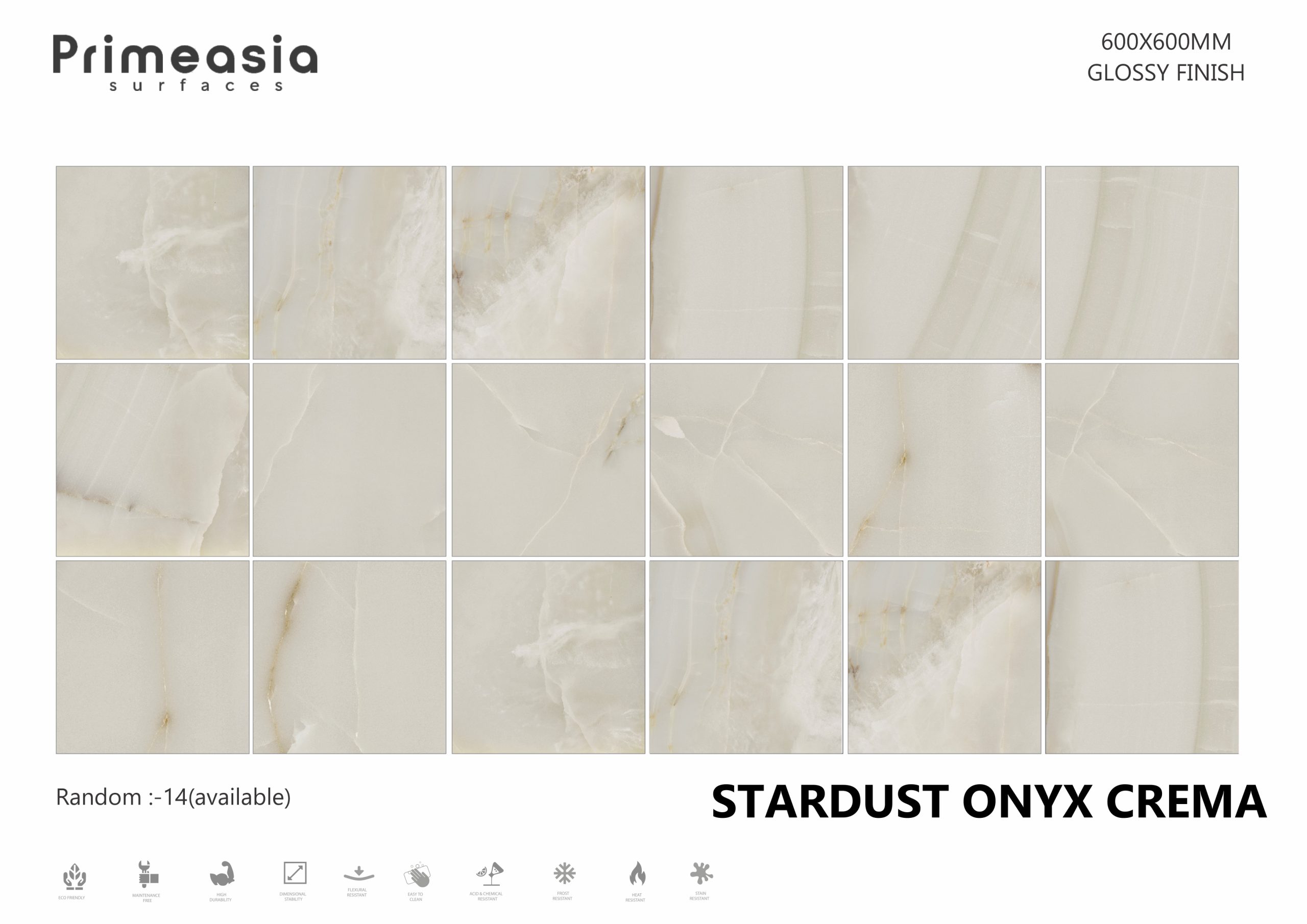 STARDUST ONYX CREMA_600X600 Vitrified Tiles Store in India